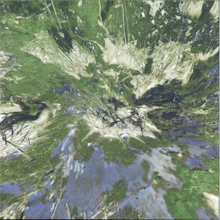 Upsammy — STRANGE MERIDIANS vinyl cover