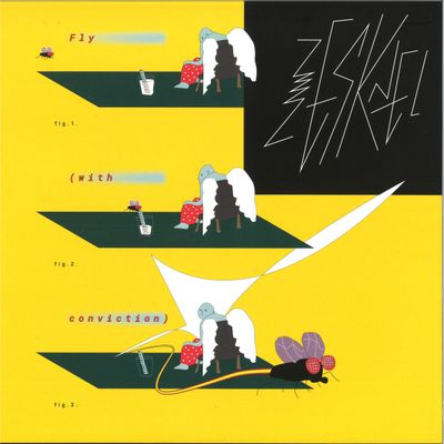 Zesknel — Fly (with conviction) vinyl cover