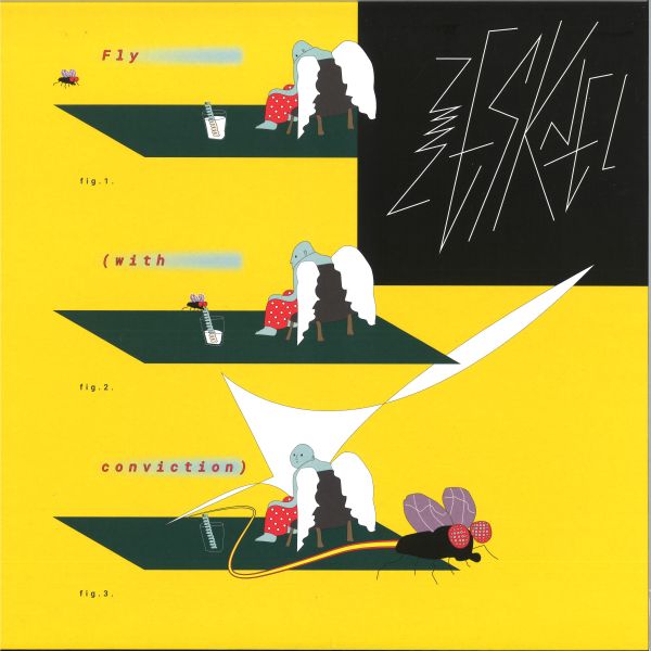 Zesknel — Fly (with conviction) vinyl cover