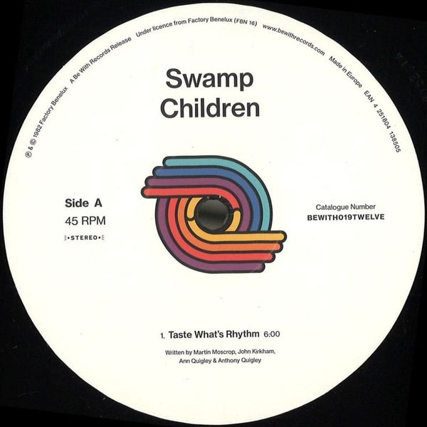 Swamp Children — Taste What's Rhythm vinyl cover