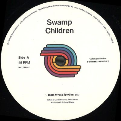 Swamp Children — Taste What's Rhythm vinyl cover