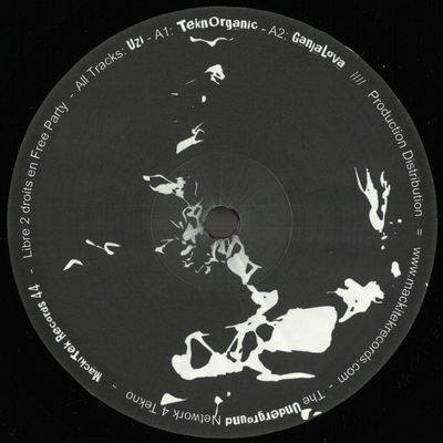 Uzi — TeknOrganic vinyl cover