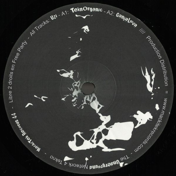 Uzi — TeknOrganic vinyl cover
