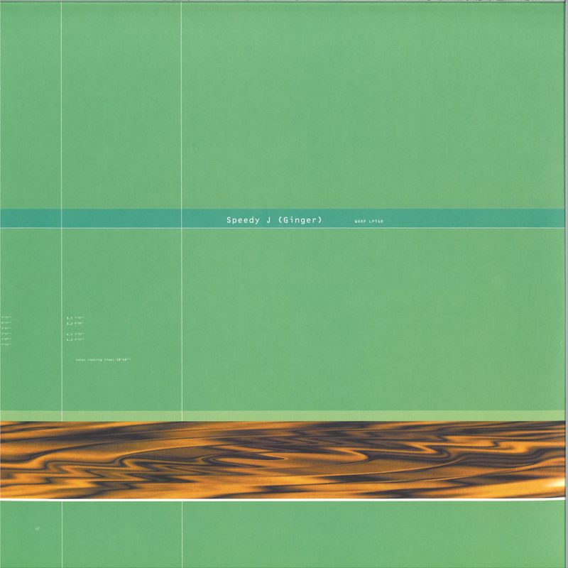 Speedy J — Ginger LP 2x12" vinyl cover