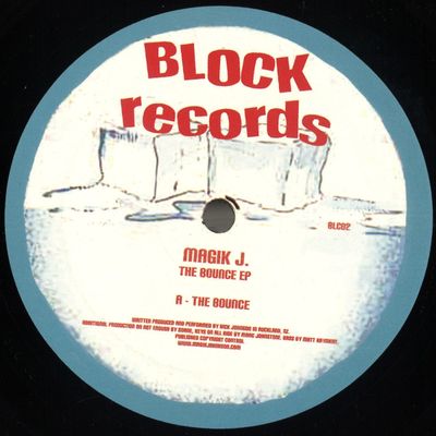Magik J — The Bounce EP vinyl cover