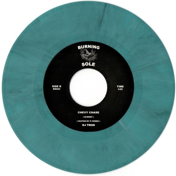 DJ Tron — SOLE POWER / HEVY CHASE (7") vinyl cover
