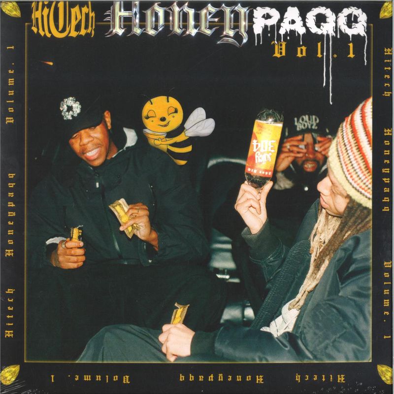 HiTech — Honeypaqq Vol.1 vinyl cover