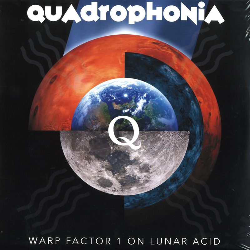 Quadrophonia — Warp Factor 1 On Lunar Acid 2x12" vinyl cover