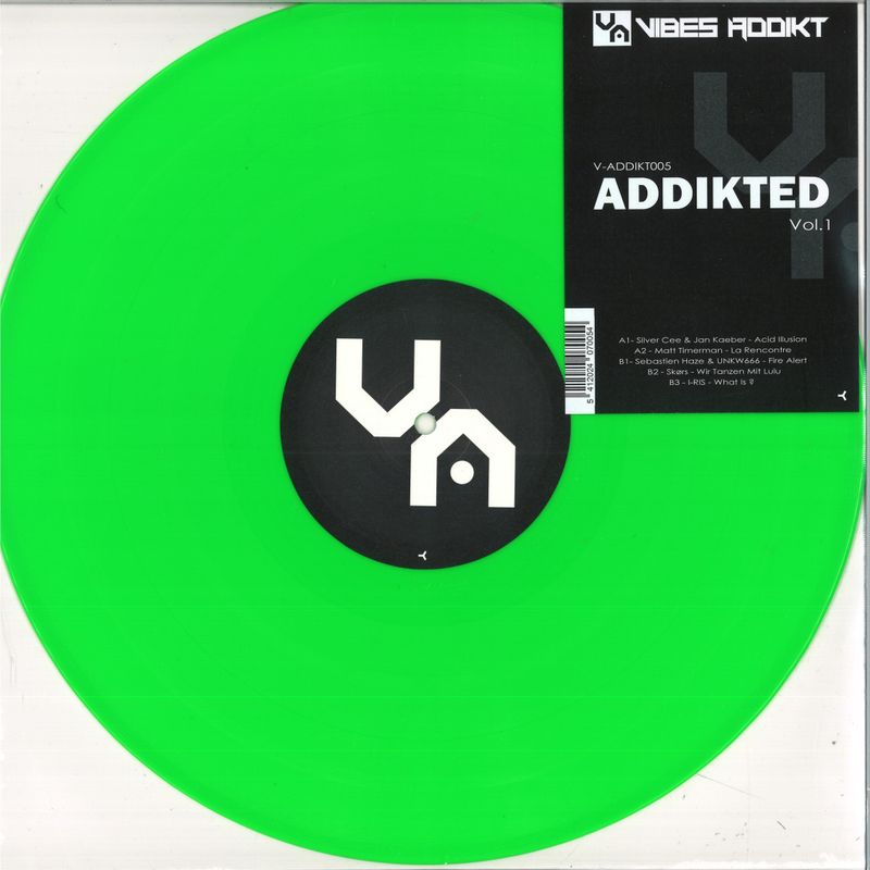 Various — ADDIKTED VOL. 1 vinyl cover