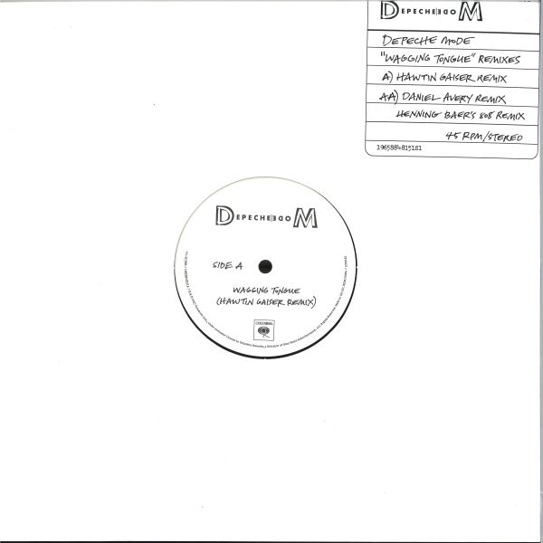 Depeche Mode — Wagging Tongue Remixes vinyl cover