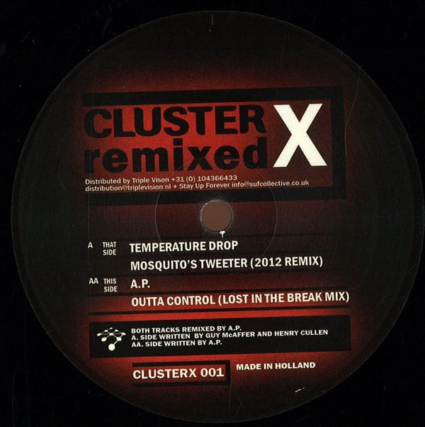 Temperature Trap, A.p. — Cluster X Remixed vinyl cover