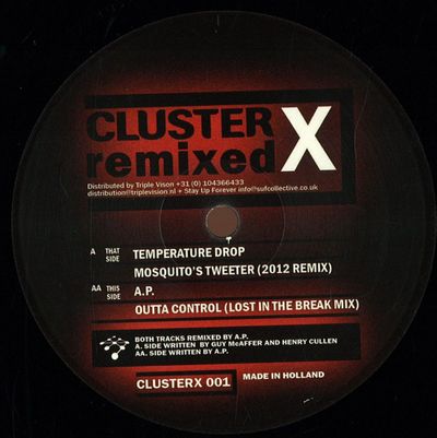 Temperature Trap, A.p. — Cluster X Remixed vinyl cover