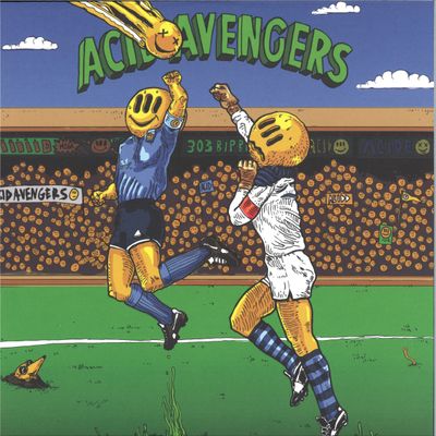 Roy Of The Ravers, Jerry Laflim — Acid Avengers 027 vinyl cover