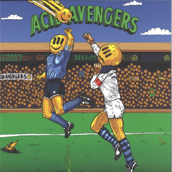 Roy Of The Ravers, Jerry LaFlim — Acid Avengers 027 vinyl cover