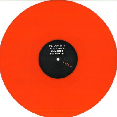 Piero Umiliani&I Suoi Oscillatori — Il Mondo Dei Romani (limited Orange Vinyl vinyl cover