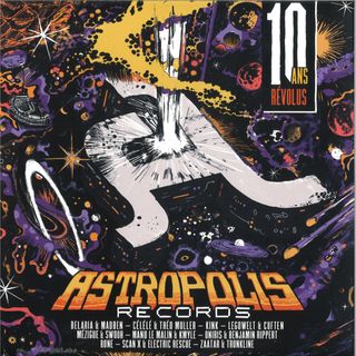 Various — 10 ans Révolus LP 2x12" vinyl cover