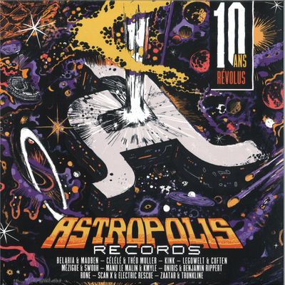 Various — 10 ans Révolus LP 2x12" vinyl cover