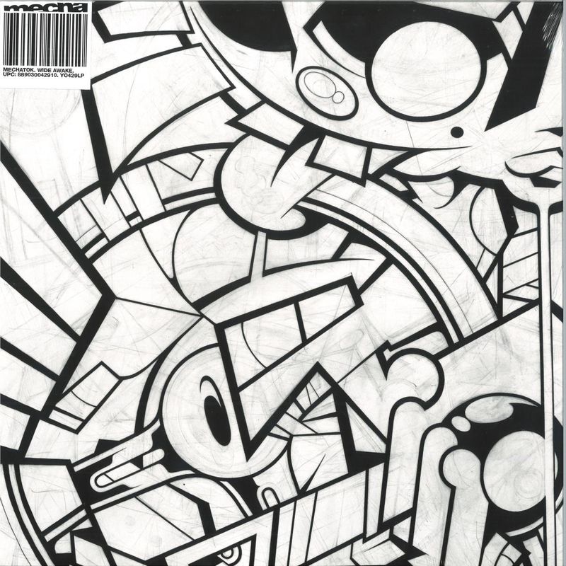Mechatok — WIDE AWAKE vinyl cover