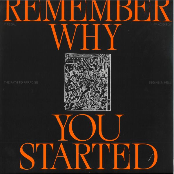 Regal — Remember Why You Started LP 2x12" vinyl cover