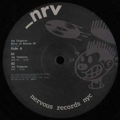 Jay Tripwire — Voice Of Reason EP vinyl cover