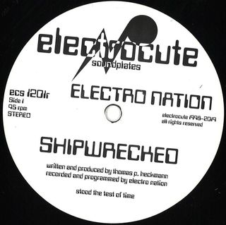 Electro Nation — Shipwrecked vinyl cover