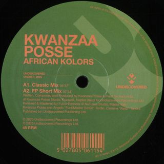 Kwanzaa Posse — AFRICAN KOLORS vinyl cover
