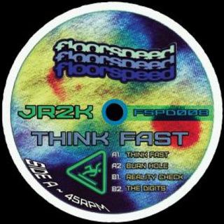 JR2k — THINK FAST vinyl cover