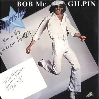 Bob Mcgilpin — SUPERSTAR - MARCO FRATTY REMIXES vinyl cover