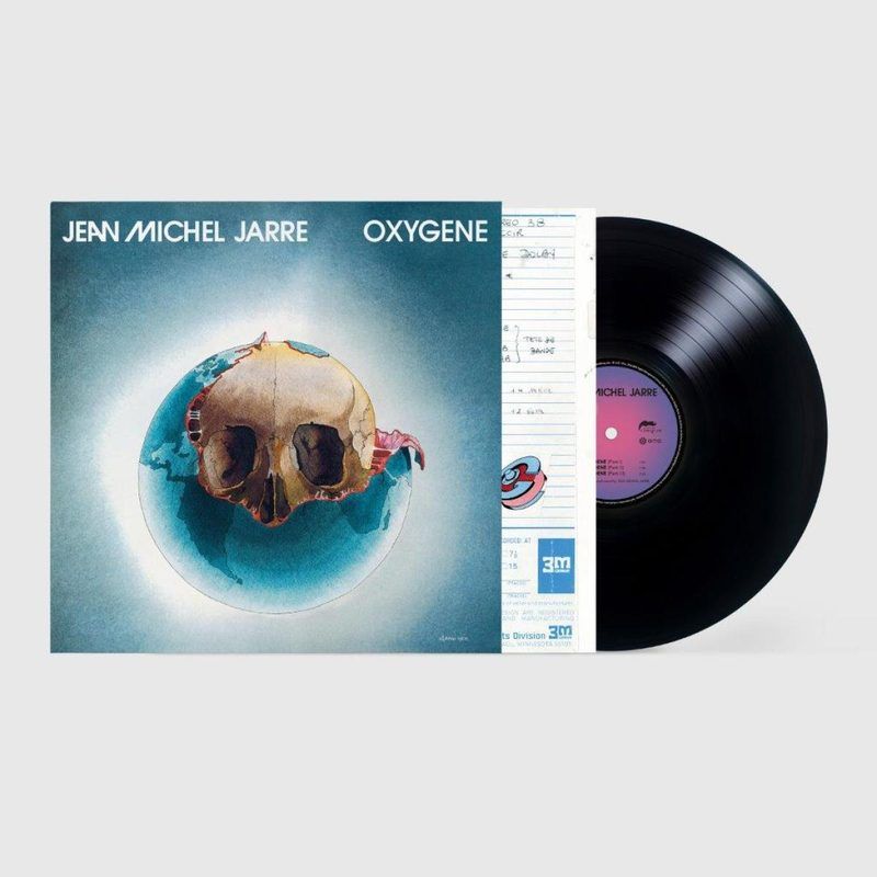 Jean-Michel Jarre — Oxygène (50th Anniversary Remastered Edition) LP vinyl cover