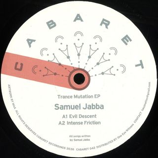 Samuel Jabba — Trance Mutation vinyl cover