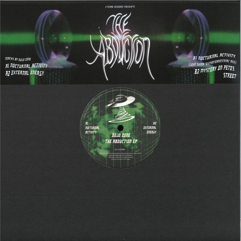 Dojo Zone — The Abduction EP vinyl cover