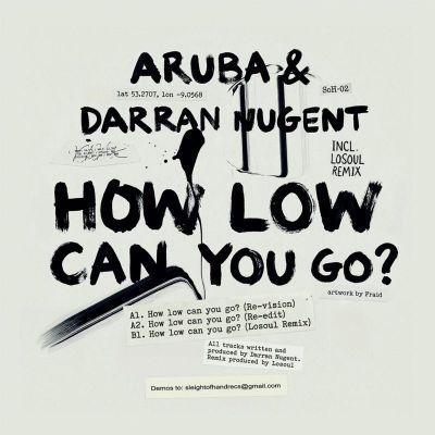 Aruba, Darran Nugent — How Low Can You Go? vinyl cover