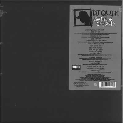 Dj Quik — Safe And Sound 2x12" vinyl cover