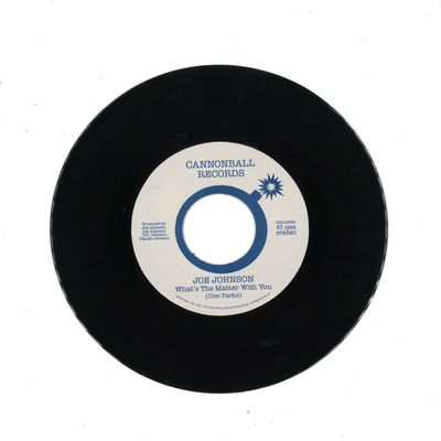 Joe Johnson — What`s the Matter With You/I Still Love You vinyl cover