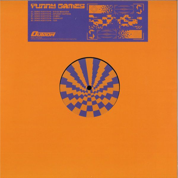 Denis Kostitsyn — Funny Games EP vinyl cover