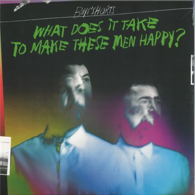 Boys' Shorts — What Does It Take To Make These Men Happy? LP vinyl cover