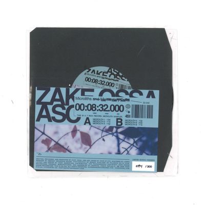 Zake, Ossa, Asc — Microliths EP vinyl cover