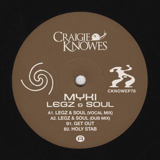 Myki — Legz & Soul EP vinyl cover