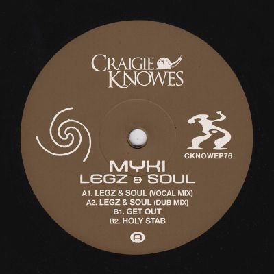 Myki — Legz & Soul EP vinyl cover