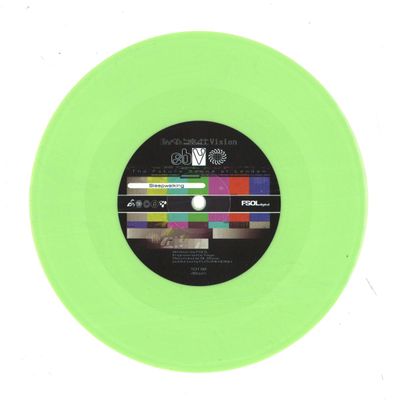 The Future Sound Of London — Sleep-Walking / Just Below the Skyline (7") vinyl cover
