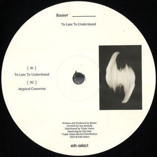 Rasser — To Late To Understand vinyl cover