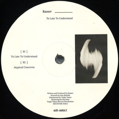 Rasser — To Late To Understand vinyl cover