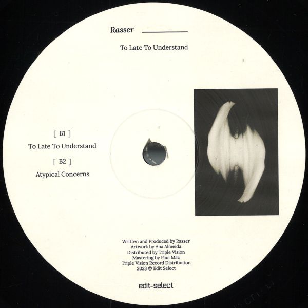 Rasser — To Late To Understand vinyl cover
