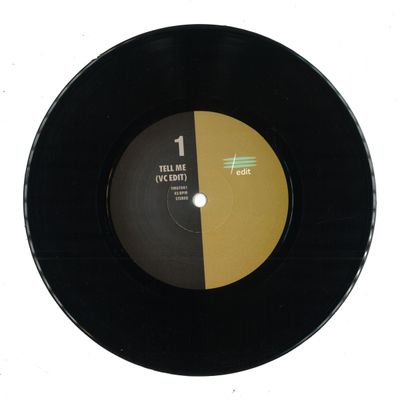 Dj Double A — Tell Me vinyl cover