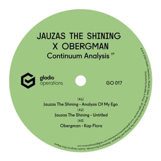 Jauzas The Shining X, Obergman — CONTINUUM ANALYSIS EP vinyl cover