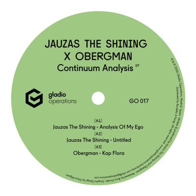 Jauzas The Shining X, Obergman — CONTINUUM ANALYSIS EP vinyl cover