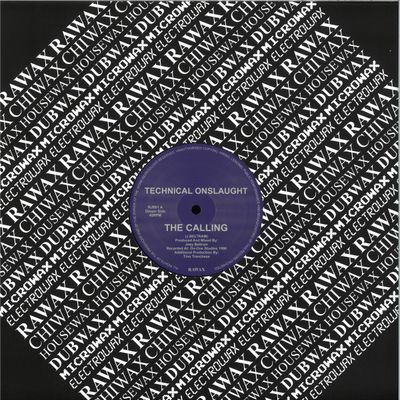 Technical Onslaught, Joey Beltram) — The Calling vinyl cover