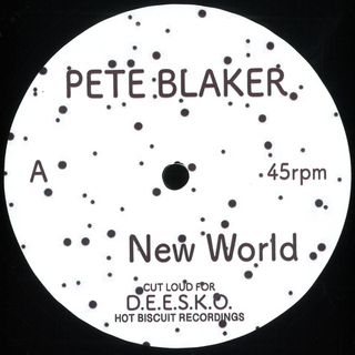 Pete Blaker — New World vinyl cover