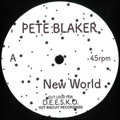 Pete Blaker — New World vinyl cover