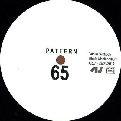 Vadim Svoboda — Cat33 Op.7 vinyl cover